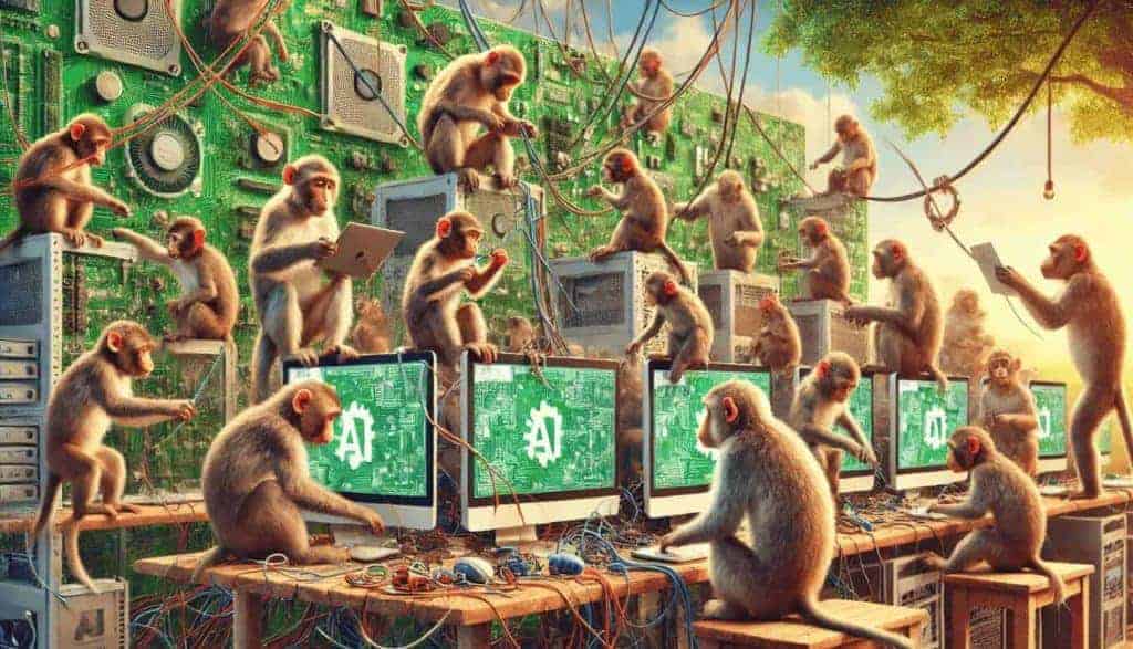 Monkeys with Technology