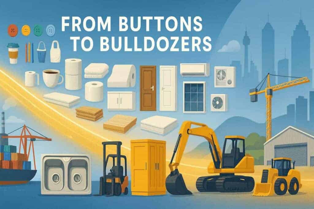 ChinaDirect Sourcing: from Buttons to Bulldozers